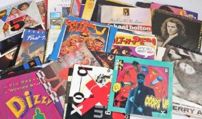 80's and 90's Rock and  Pop 7" singles.