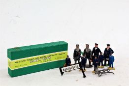 Dinky Toys, Miniature Figures for Model Railways, Gauge O, No.1 Station Staff, boxed