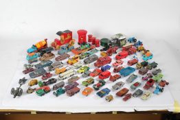 Collection of loose diecast vehicles, to include Corgi and Matchbox, and a collection of Postman Pat