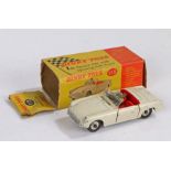 Dinky Toys M.G.B sports car, number 113, boxed