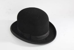 Falcon bowler hat, 19.5cm front to back, 15cm side to side