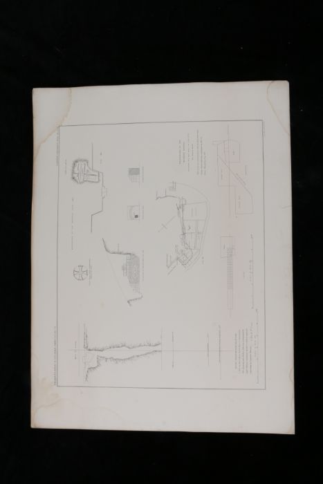 Near East.- Captain Charles Warren, Plans, Elevations, Sections, &c., shewing the results of the - Image 41 of 52