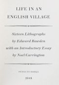 Noel Carrington, Life in an English Village, King Penguin No.51, illustrations and 16 colour