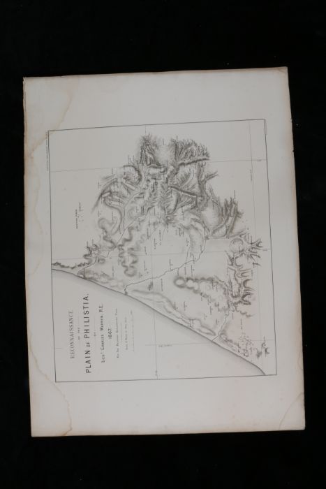 Near East.- Captain Charles Warren, Plans, Elevations, Sections, &c., shewing the results of the - Image 49 of 52