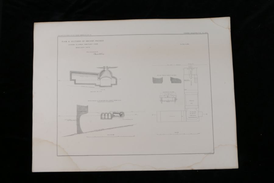 Near East.- Captain Charles Warren, Plans, Elevations, Sections, &c., shewing the results of the - Image 31 of 52