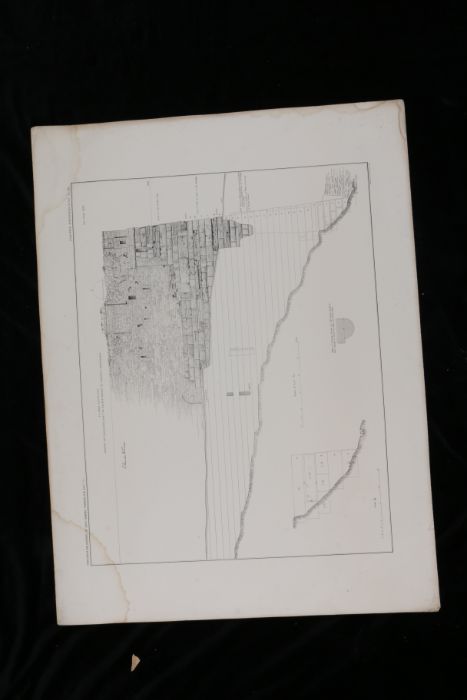 Near East.- Captain Charles Warren, Plans, Elevations, Sections, &c., shewing the results of the - Image 21 of 52