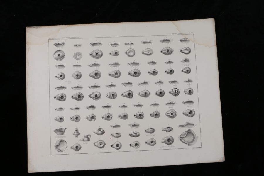 Near East.- Captain Charles Warren, Plans, Elevations, Sections, &c., shewing the results of the - Image 46 of 52