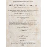 John Prince, The Worthies of Devon. A work, wherein the lives and fortunes, The most famous Divines,