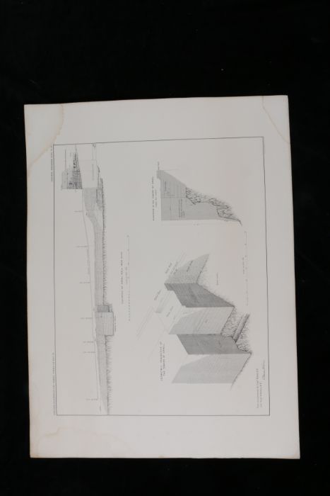 Near East.- Captain Charles Warren, Plans, Elevations, Sections, &c., shewing the results of the - Image 40 of 52