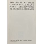 A A Milne "The House At Pooh Corner" 1st Edition published by Methuen & Co Ltd 1928, the red hard