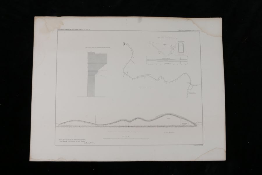 Near East.- Captain Charles Warren, Plans, Elevations, Sections, &c., shewing the results of the - Image 42 of 52