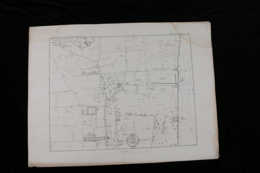 Near East.- Captain Charles Warren, Plans, Elevations, Sections, &c., shewing the results of the - Image 3 of 52