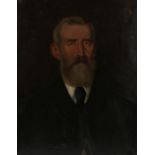 British School (19th century) Portrait of a bearded gentleman, bust-length, unsigned, oil on canvas,