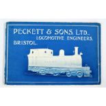PECKETT & SONS LTD. LOCOMOTIVE ENGINEERS, Bristol , circa 1920s, 78 page catalogue illustrating