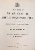 THE ADVANCE OF THE EGYPTIAN EXPEDITIONARY FORCE, Cairo 1919,  Sub titled; “under the Command of