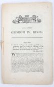 Liverpool and Manchester Railway, 1826, the notable “Act of Parliament” for the construction and
