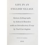 Noel Carrington, Life in an English Village, King Penguin No.51, illustrations and 16 colour