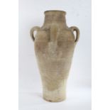 Garden vase, in the ancient style, with four loop handles, 71cm high