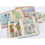 Stamps, UK and World, housed in two small stockbooks (2)