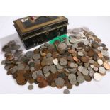 Collection of coins, mainly UK, some World examples, various denominations, (qty)