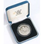 Royal Mint silver proof crown commemorating Queen Elizabeth the Queen Mother's 9th birthday 1900-