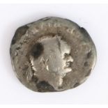 Roman Vespasian, (AD 69-79) Denarius Steve Cornelius Collection