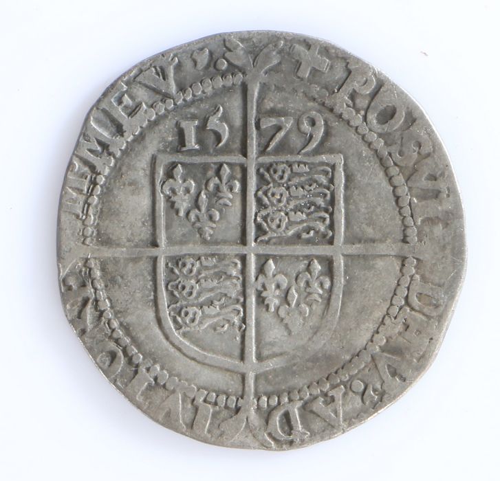 Elizabeth I (1558-1603) Sixpence 1579 (S.2572) Steve Cornelius Collection - Bild 2 aus 2