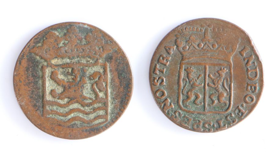 East India Company, 1790 copper x 2 - Bild 2 aus 2