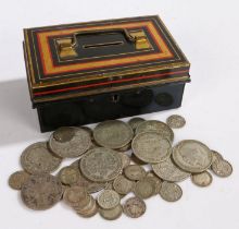 Collection of pre 1947 and pre 1920's coins, Three Pence to Half Crowns, (qty)