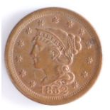 USA One Cent 1852, Liberty Head
