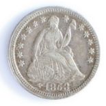 USA Half Dime, 1853