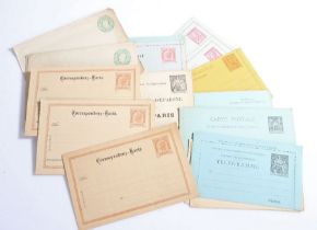 Stamps- Belgian and French postal stationary circa 1900 (18)