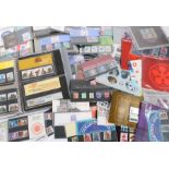 Stamps, prestige packs and FDC's, mainly decimal, two albums + loose (qty)