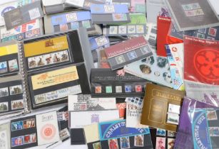 Stamps, prestige packs and FDC's, mainly decimal, two albums + loose (qty)