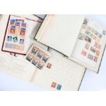 Stamps, GB in Windsor album, some 1D reds and later, with two other albums (3)