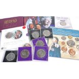 Collection of coins, to include 1952-2012 Jubilee Edition, 1926-2006 Crown, a collection of