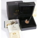 Elizabeth II Sovereign, The East India Company 2019, cased and certificate