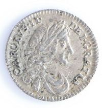 Charles II Penny, 1673