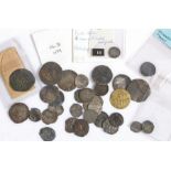 Collection of hammered coins, to include Edward to Elizabeth I, also some milled coins, European
