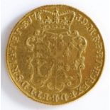 George II, Two Guinea Gold coin, 1739, Intermediate head