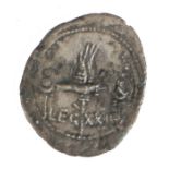Roman Legionary Coin of Mark Anthony, XXIII Legion, Denarius   Steve Cornelius Collection