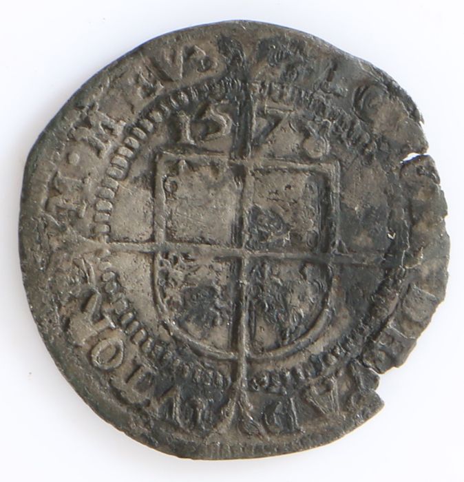 Elizabeth I (1558-1603) Threepence 1578 Forth Issue  Steve Cornelius Collection - Bild 2 aus 2