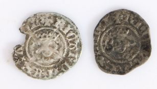 Richard II (1377-99) Two Halfpennies, (S.1699) Steve Cornelius Collection