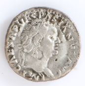Roman Vespasian (AD 69-79) Denarius  Steve Cornelius Collection