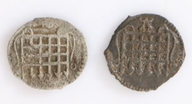 Elizabeth (1558-1603) Two Half Pennies, (one of which is S.2581) Steve Cornelius Collection