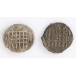 Elizabeth (1558-1603) Two Half Pennies, (one of which is S.2581) Steve Cornelius Collection