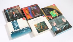 6 x Classical CD box sets to include Alfred Brendel/Simon Rattle/Wiener Philharmoniker -