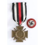 German Third Reich NSDAP membership badge, marked to the reverse with RZM code M1/153 for the