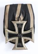 Imperial German 1914 Iron Cross Second Class, court mounted, no pin