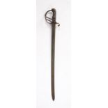 British 1821 Pattern Light Cavalry Troopers Sword, type carried up to and including the Crimean War,